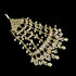 White Furshi Kundan Jhumar | Gold Plated Pearl Bridal Hair Accessory