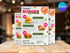 Burger Deals Flyer Template, Editable Food Flyer, Printable Burger Sale Promotion, Fast Food Marketing Pdf, Burger Flyer