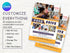Editable Food Drive Flyer Template, Homeless Drive Flyer, Food Flyer Template, Nonprofit Charity Donation Event, Feed The Poor