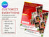 Catering Flyer Template, Editable Food Flyer, Printable Restaurant Promotion, Event Catering Marketing PDF, Digital Flyer