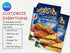 Chicken Drumstick Special Flyer, Editable Food Flyer, Printable Restaurant Promotion, PDF Menu, Fast Food Marketing Template