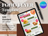 Burger Deals Flyer Template, Editable Food Flyer, Printable Burger Sale Promotion, Fast Food Marketing Pdf, Burger Flyer