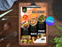 Mexican Food Flyer, DIY Canva Mexican Food Flyer Template, Editable US Letter Size Flyer for Mexican Food, Delicious Food Flyer Template