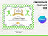 Softball Certificate Template, Editable Canva Award, Printable Sports Certificate, Kids Softball Achievement & Team Award