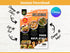 Mexican Food Flyer, DIY Canva Mexican Food Flyer Template, Editable US Letter Size Flyer for Mexican Food, Delicious Food Flyer Template