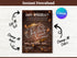 Chocolate Event Flyer Template, Editable Dessert Festival Poster, Cocoa & Sweets Promotion Flyer, Canva Instant Download, Food Event Marketing