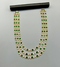Furshi Kundan Green Stone Mala Necklace | Gold Plated Zircon Jewelry | Bridal Wedding & Festive Traditional Necklace Set | Best Selling Mala