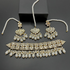 Furshi Kundan Gold Plated Choker Set with Real Stones