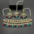 Furshi Kundan Gold Plated Choker Set with Real Stones