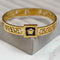 Premium Stainless Steel Greek Pattern Handcuff | Golden Black Designer Bracelet | Premium Luxury Women Bangle | Elegant Bracelet | Jewelry