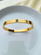Premium Stainless Steel Designer Handcuff | Golden Luxury Bangle | Premium Quality Bracelet for Women | Trendy Steel Jewelry | Luxury Bangle