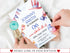 4th of July 1st Birthday Invitation, Stars Stripes and Fun Invitation, Red White and Blue, First Birthday Invite, Instant Download Editable