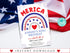 4th of July Birthday Invitation, Independence Day Patriotic Birthday Invitation Editable Template Instant Download PDF, JPG, or PNG