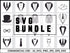 Tuxedo SVG Bundle | Tuxedo Suit SVG PNG DXF EPS | Gentleman Bow Tie Cut Files for Cricut | Formal Wear Vector Design