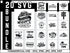 Camping SVG Bundle | Camper Life SVG PNG DXF EPS | Happy Camper Campfire Hiking Cut Files for Cricut | Adventure Vector Design