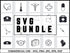Nurse Icons SVG Bundle | Nurse Life SVG PNG DXF EPS | Nurse Superhero Cut Files for Cricut | Medical Stethoscope Vector Design