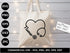 Nurse Icons SVG Bundle | Nurse Life SVG PNG DXF EPS | Nurse Superhero Cut Files for Cricut | Medical Stethoscope Vector Design