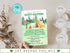 Editable Camping Birthday Invitation, Adventure Forest Camp Birthday Invitation Template, Camper Birthday Invitation, Printable, Corjl