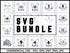 Baby Milestone SVG Bundle | Hello World SVG PNG DXF EPS | Birth Stats Baby Announcement Cut Files for Cricut | Newborn Sign Vector Design