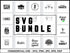 Dance SVG Bundle | Dancer Silhouette SVG PNG DXF EPS | Dance Shirt Cut Files for Cricut | Ballet Hip Hop Vector Design