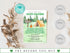 Editable Camping Birthday Invitation, Adventure Forest Camp Birthday Invitation Template, Camper Birthday Invitation, Printable, Corjl