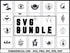 Mystical SVG Bundle | Celestial Moon Saturn SVG PNG DXF EPS | Mystic Eye Hand Cut Files for Cricut | Magical Boho Vector Design