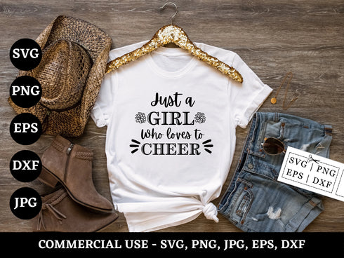 Cheer Shirt SVG Bundle | Cheer Life SVG PNG DXF EPS | Cheer Mom Cheerleading Cut Files for Cricut | Cheer Vector Design