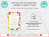 Tutti Frutti Invitation, Instant Download, Two-Tti Frutti Birthday Party Invitation Template, 6th Birthday Invite, Fruit Invitation, Corjl