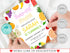 Tutti Frutti Invitation, Instant Download, Two-Tti Frutti Birthday Party Invitation Template, 6th Birthday Invite, Fruit Invitation, Corjl