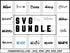 Believe SVG Bundle | Christmas Believe SVG PNG DXF EPS | Snowflake Winter Cut Files for Cricut | Holiday Quote Vector Design