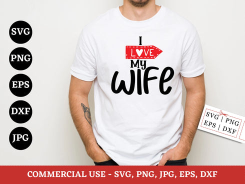 Husband and Wife SVG Bundle | Marriage Sayings SVG PNG DXF EPS | Funny Wifey Hubby Cut Files for Cricut | Love Humor Vector Design
