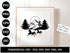 Wild Horse Mountain SVG | Horse Mountain Silhouette SVG PNG DXF EPS | Outdoor Adventure Cut Files for Cricut | Nature Vector Design