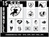 Horse Love SVG Bundle | Horse Heart SVG PNG DXF EPS | Horse Lover Shirt Cut Files for Cricut | Equestrian Vector Design