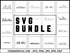 Flower SVG Bundle | Floral SVG PNG DXF EPS | Flowers and Leaves Clipart Cut Files for Cricut | Floral Border Vector Design