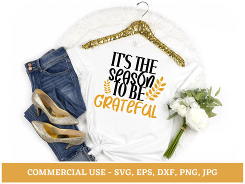 Thanksgiving SVG Bundle | Thankful SVG PNG DXF EPS | Gobble Fall Shirt Cut Files for Cricut | Autumn Holiday Vector Design