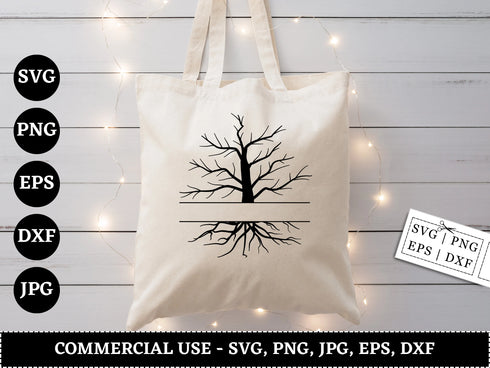 Tree SVG Bundle | Forest Tree Silhouette SVG PNG DXF EPS | Woodland Nature Cut Files for Cricut | Outdoor Vector Design