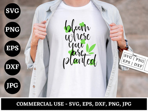 Garden SVG Bundle | Plant Lover SVG PNG DXF EPS | Plant Mom Quotes Houseplant Cut Files for Cricut | Gardening Vector Design