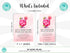 Editable Ladies Night Invitation, Ladies Night, Girls Night In, Bachelorette, Birthday, Cocktails, Pink, Print or Text Invite