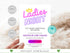 Editable Ladies Night Invitation, Ladies Night, Girls Night In, Bachelorette, Birthday, Cocktails, Pink, Print or Text Invite