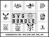 SUP SVG Bundle | Stand Up Paddle Boarding SVG PNG DXF EPS | SUP Girl Lake Life Surfing Cut Files for Cricut | Paddleboard Vector Design