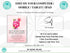 Editable Ladies Night Invitation, Ladies Night, Girls Night In, Bachelorette, Birthday, Cocktails, Pink, Print or Text Invite
