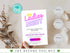 Editable Ladies Night Invitation, Ladies Night, Girls Night In, Bachelorette, Birthday, Cocktails, Pink, Print or Text Invite
