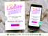 Editable Ladies Night Invitation, Ladies Night, Girls Night In, Bachelorette, Birthday, Cocktails, Pink, Print or Text Invite