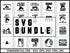 ATV Quad SVG Bundle | Four Wheeler SVG PNG DXF EPS | ATV Off Road Clipart Cut Files for Cricut | Quad Bike Vector Design