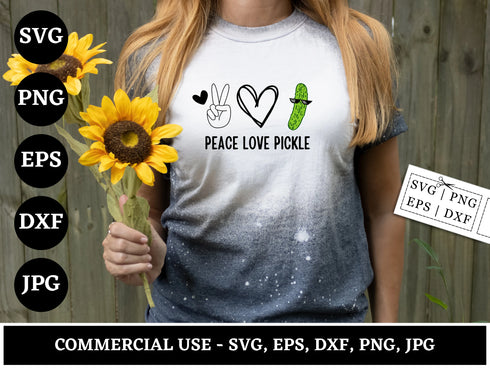 Pickle SVG Bundle | Pickle Lover SVG PNG DXF EPS | Cucumber Pickle Clipart Cut Files for Cricut | Funny Food Vector Design