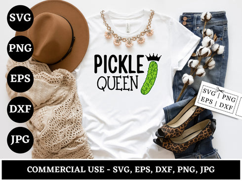 Pickle SVG Bundle | Pickle Lover SVG PNG DXF EPS | Cucumber Pickle Clipart Cut Files for Cricut | Funny Food Vector Design
