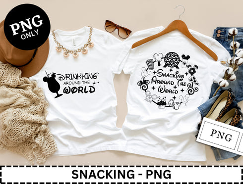 Snacking PNG Bundle | Snack Goals PNG SVG | Coffee Ice Cream Clipart for Cricut & Silhouette | Food Lover Digital Design