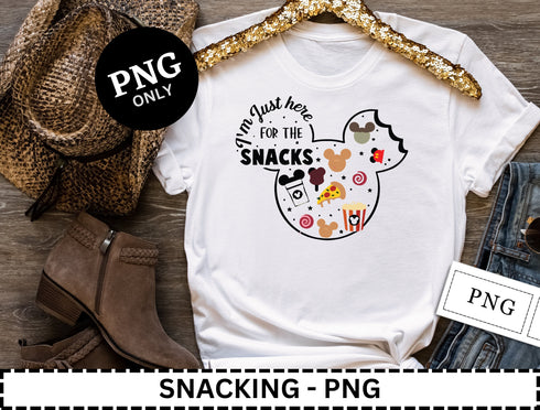 Snacking PNG Bundle | Snack Goals PNG SVG | Coffee Ice Cream Clipart for Cricut & Silhouette | Food Lover Digital Design