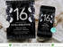 Editable Sweet Sixteen Invitation Template, Digital Sweet Sixteen Birthday Invitation, 16th Editable Invite, Sweet 16 Invitation
