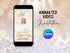 Teddy Bear Baby Shower Invitation, Animated Bear with Balloons Video Invite, Baby Boy Shower Evite, Editable Digital Baby Invite